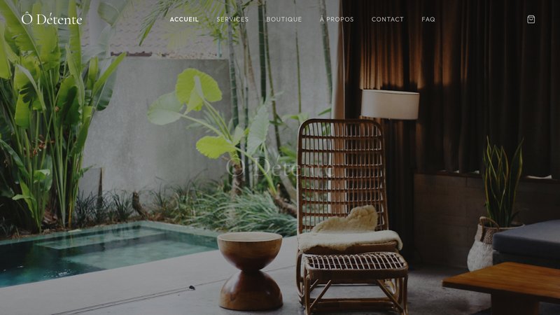 Ô Détente Massage — Spa & Bien-être
