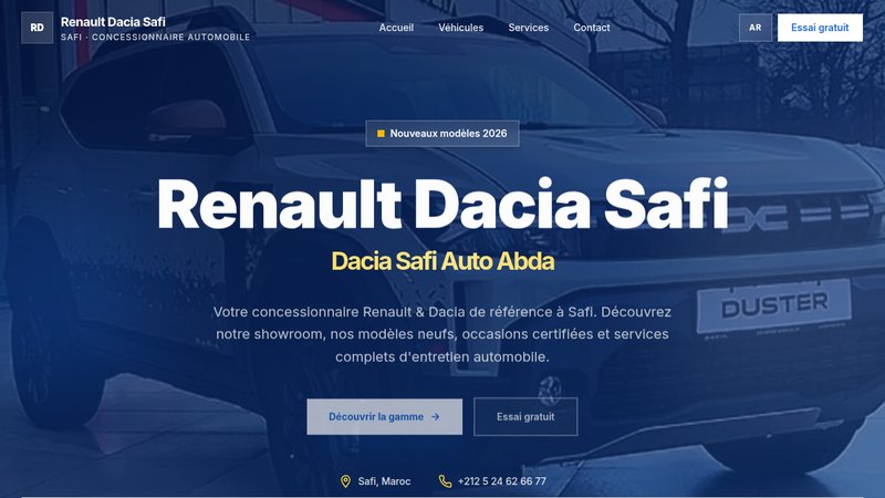 Renault Dacia Safi — Concessionnaire Auto